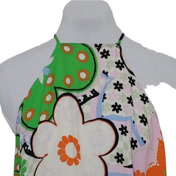 Free People Multicolor Floral Camisole. Worn Once. Good Condition. - Picture 3 of 16